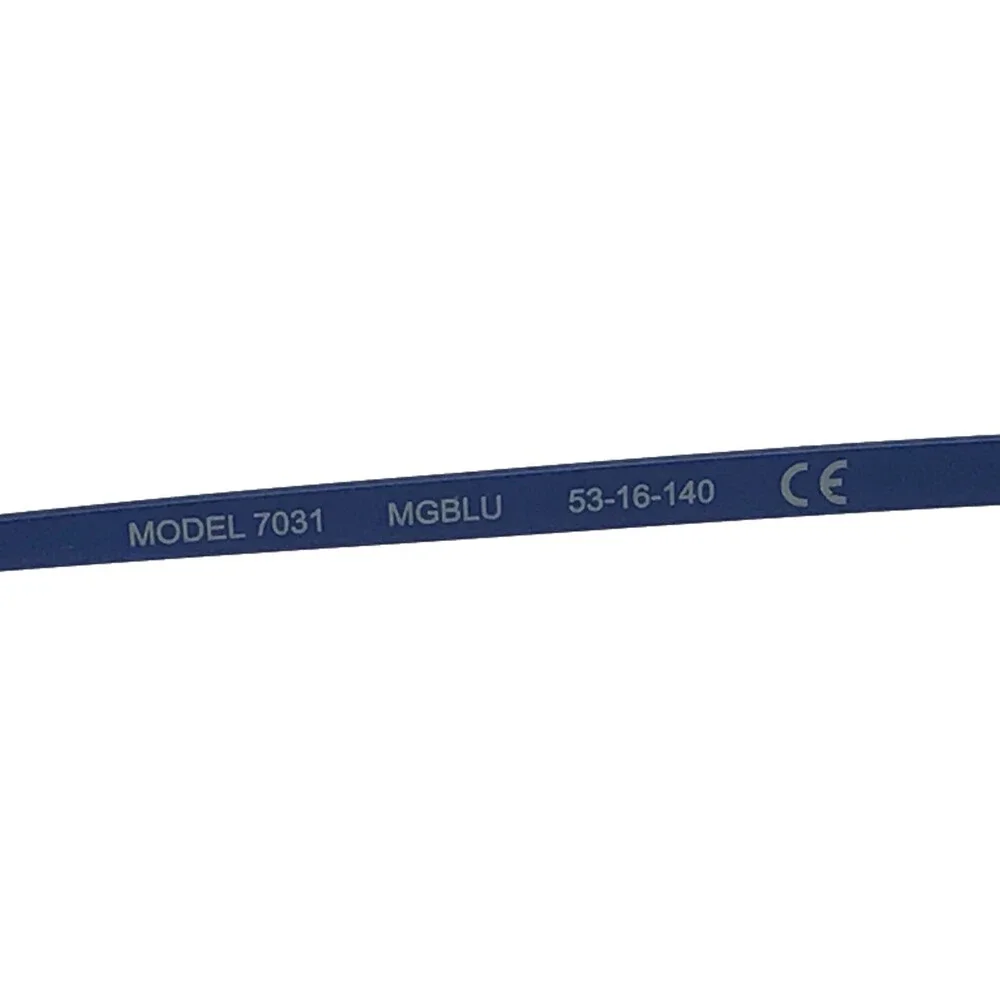 Modo Eyeglasses Frames 7031 MGBLU Matte Greyish Blue Cat Eye 53-16-140